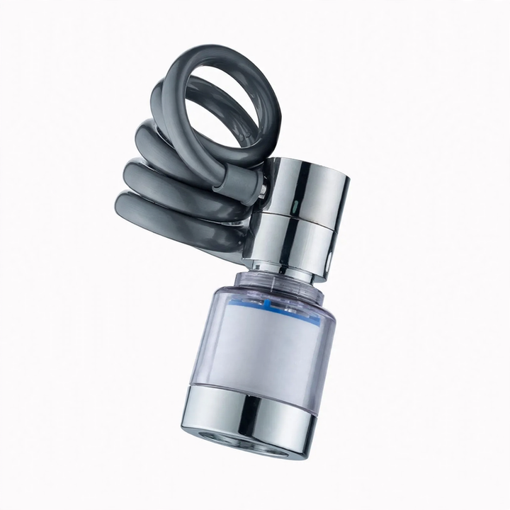 Retractable faucet attachment, 360° rotatable