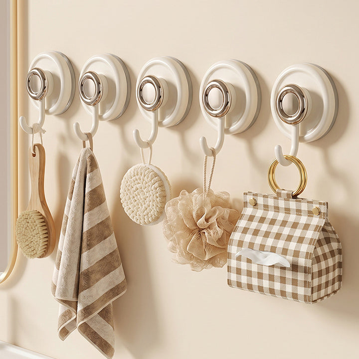 Suction cup hooks for bathroom and kitchen