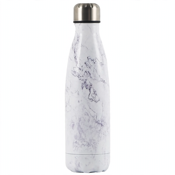 Insulated stainless steel drinking bottle, 500 ml
