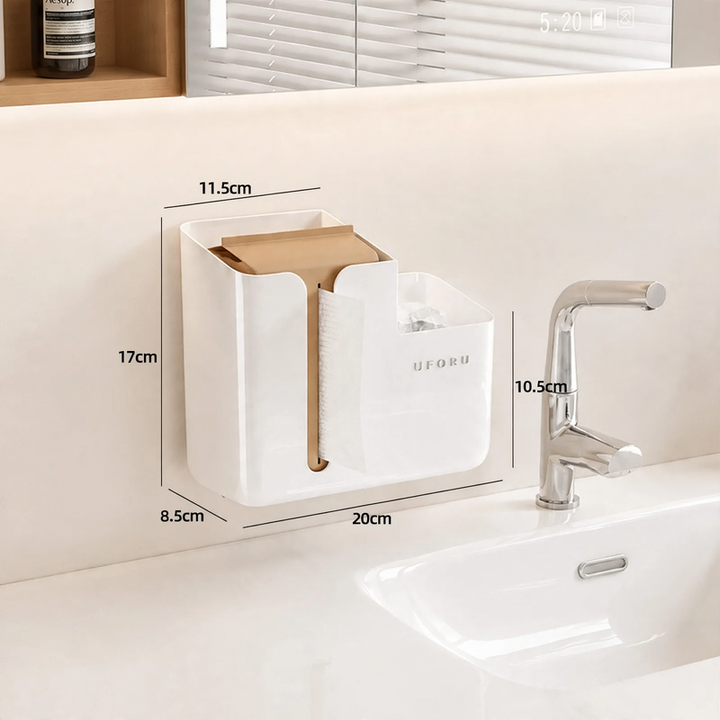 Wall-mounted tissue holder, model DD2487-1