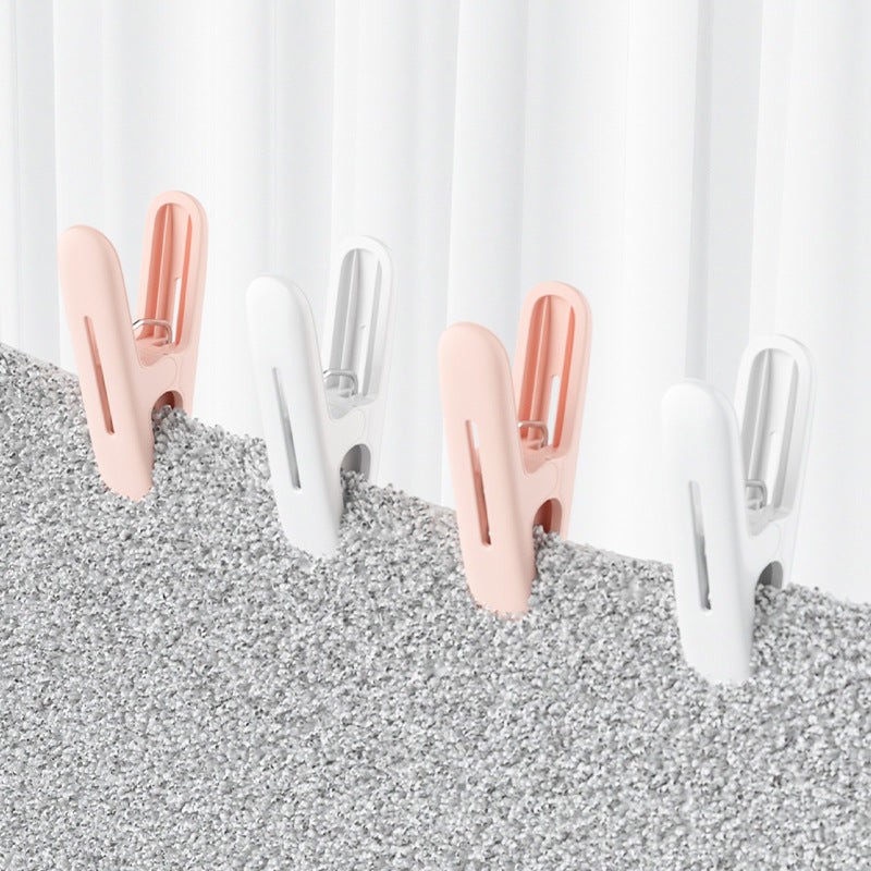 Plastic clothes pegs, set of 12