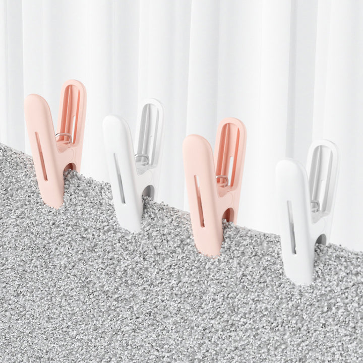 Plastic clothes pegs, set of 12