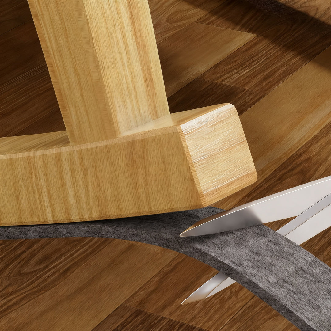 Felt furniture glides, self-adhesive