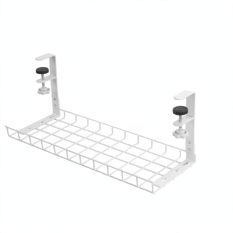 Cable duct for desk, PVC, no assembly