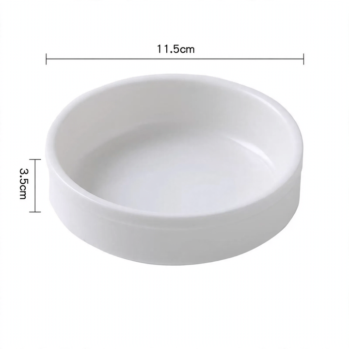 Ceramic bowl 20 cm, white