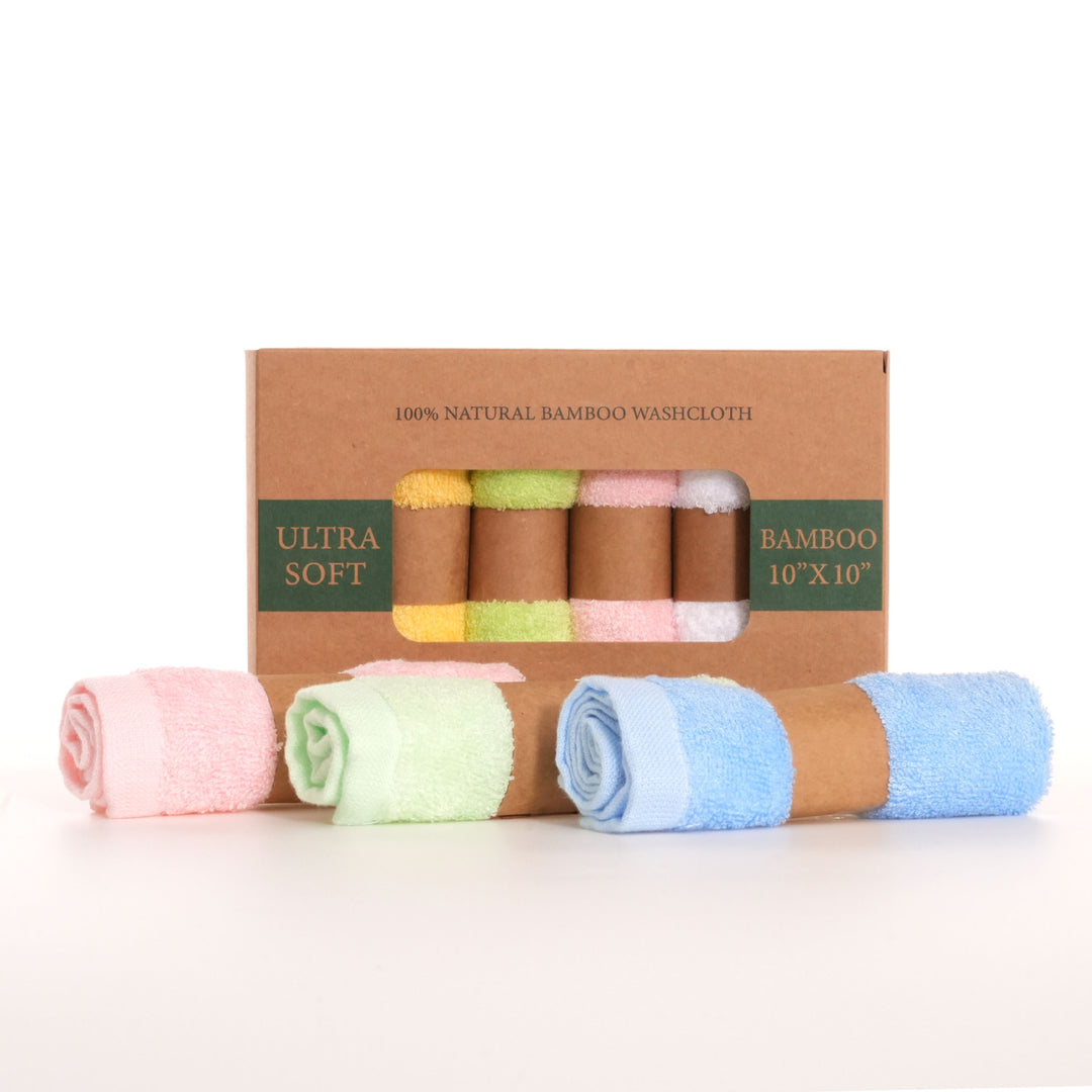 Bamboo fiber towels, 6-piece set, absorbent