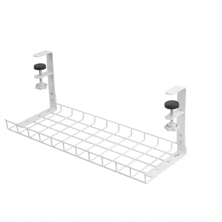 Cable duct for desk, PVC, no assembly