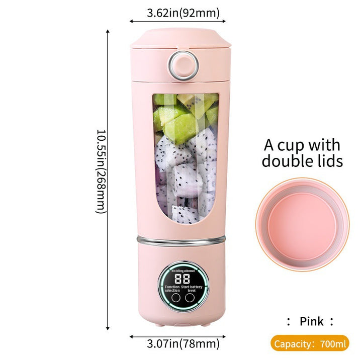 Juicer with stainless steel inner container, 601–800 ml