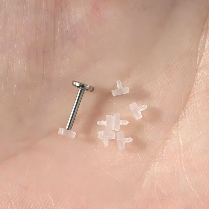 Titan Piercing bar with internal thread
