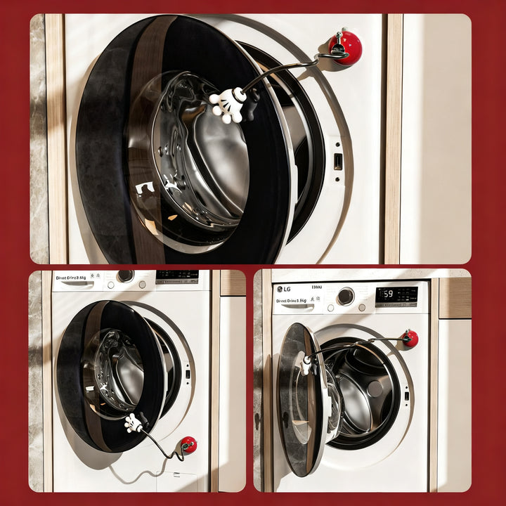 Door fixator for drum washing machines