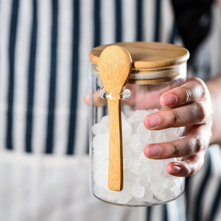 Glass jar with lid, 500 ml
