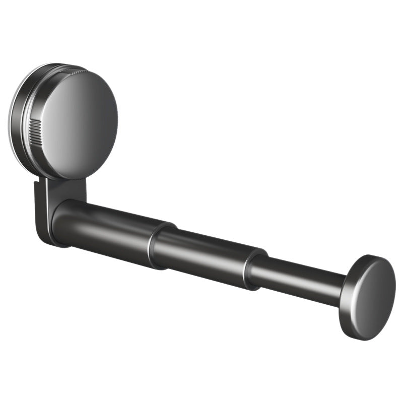 Extendable clothes rail, ABS, wall-mounted