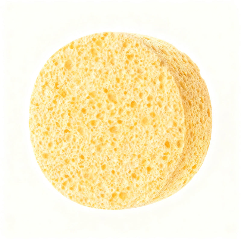 Wood fiber sponge for cleaning and washing
