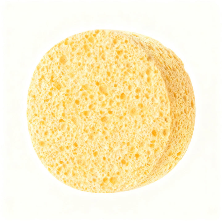 Wood fiber sponge for cleaning and washing
