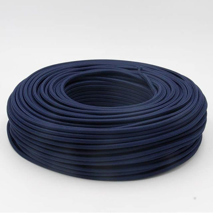 Textile-encased power cable 2×0.75 mm²
