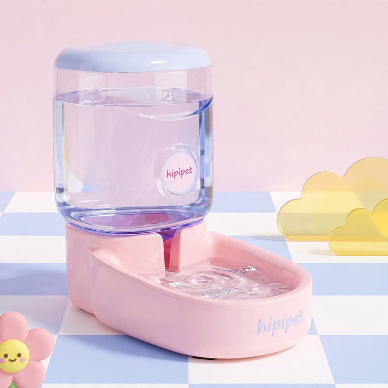 Automatic feeder and water dispenser for pets