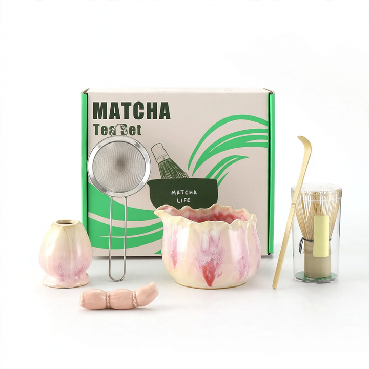 Japanese Matcha Set, 6-piece, ceramic