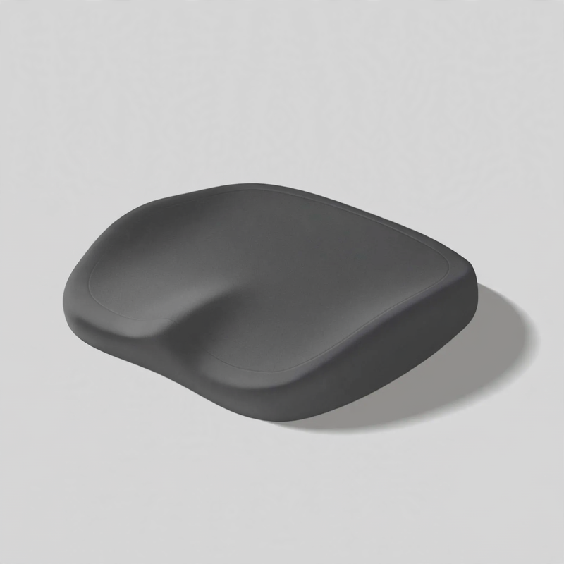 Seat cushion with back support made of memory foam