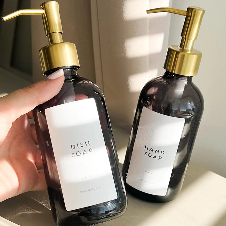 Soap dispenser with pump