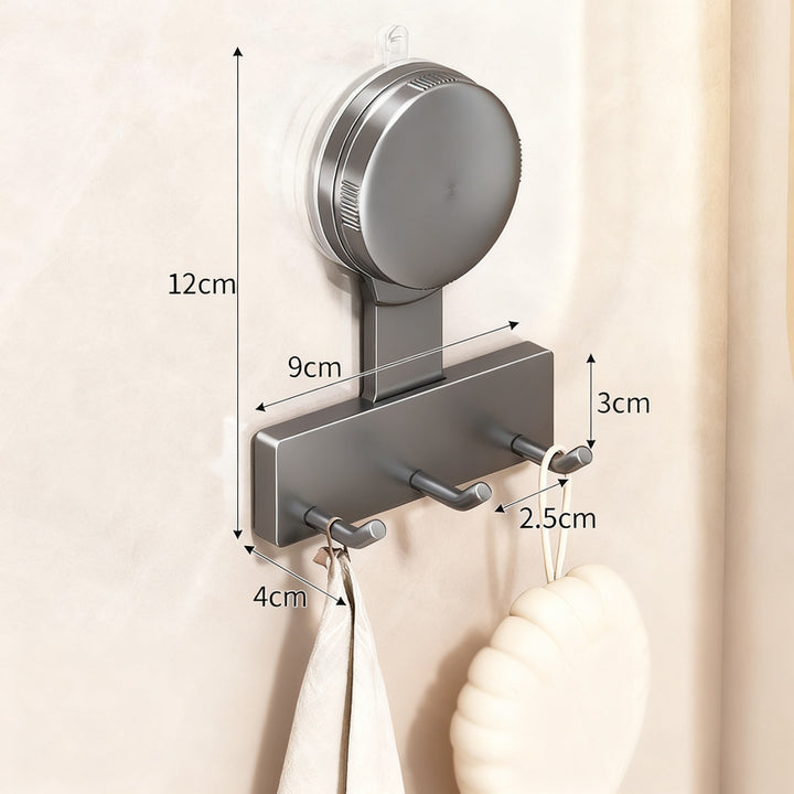 Suction cup hook, load-bearing, no drilling