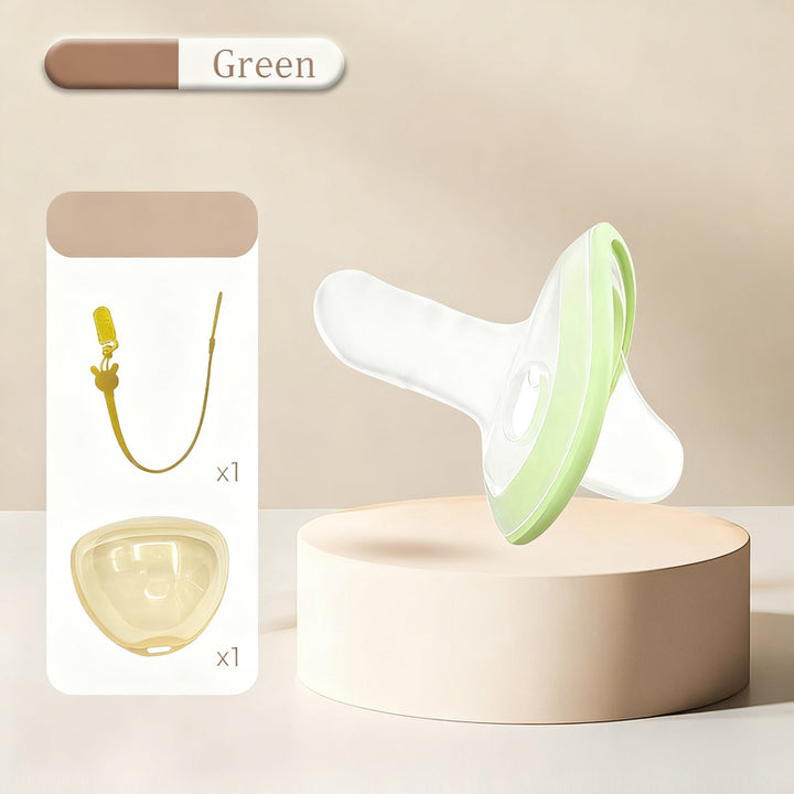 Silicone pacifier, 0–6 months