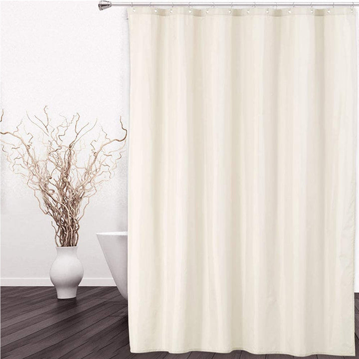 Shower curtain, PEVA, transparent, 80–120 cm