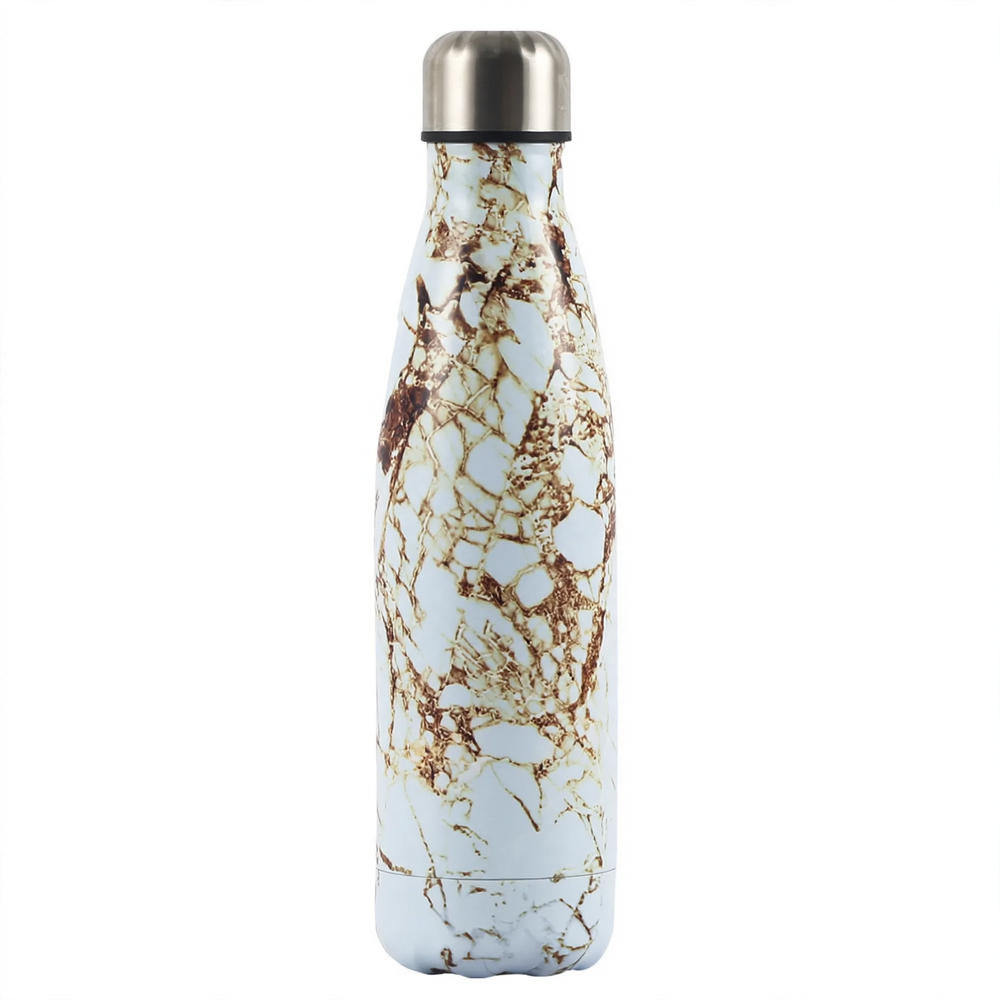 Insulated stainless steel drinking bottle, 500 ml