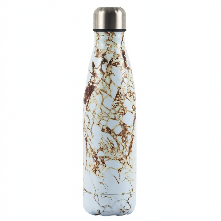 Insulated stainless steel drinking bottle, 500 ml