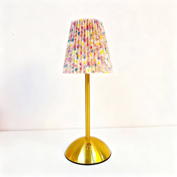 Fabric table lamp with touch switch, 12 model