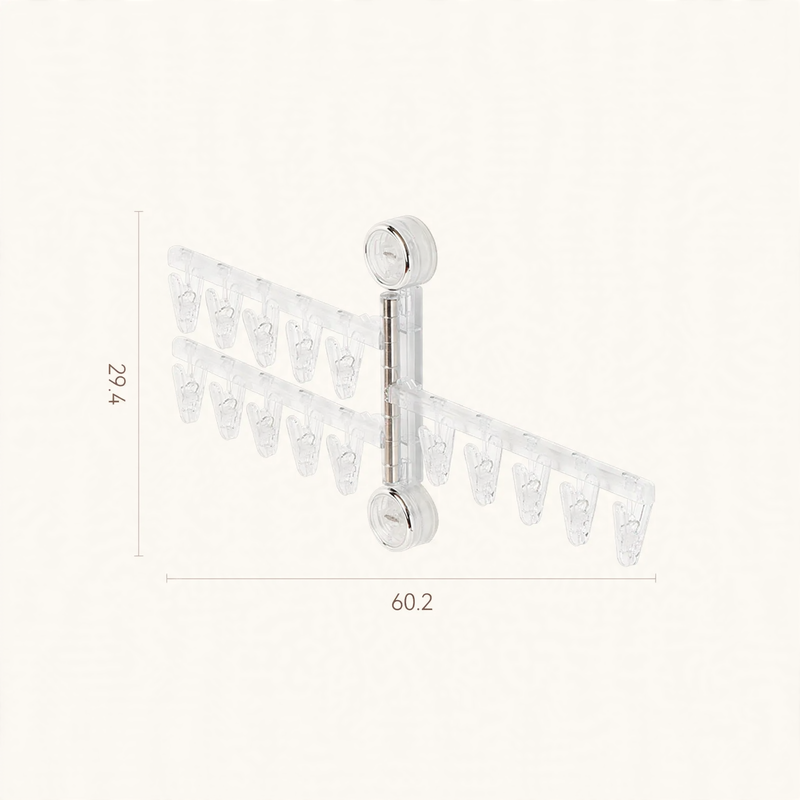 Foldable drying rack with suction cup, model YM.6998