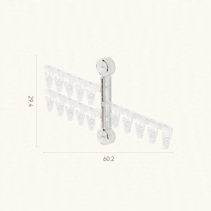 Foldable drying rack with suction cup, model YM.6998