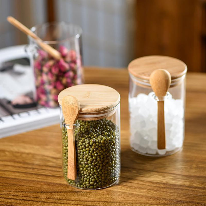 Glass jar with lid, 500 ml