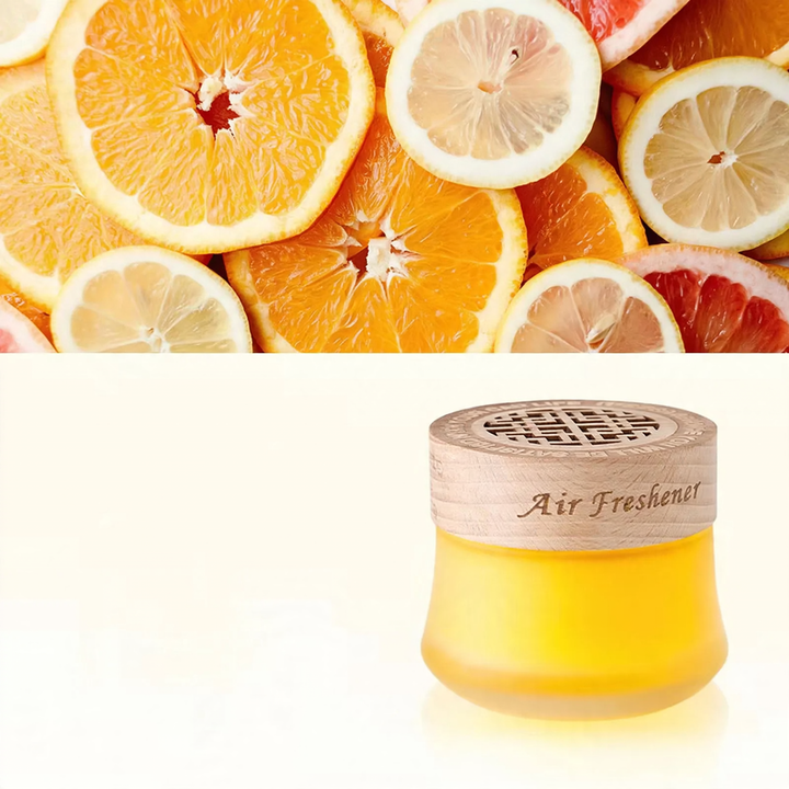 Glass air freshener with fragrance oil