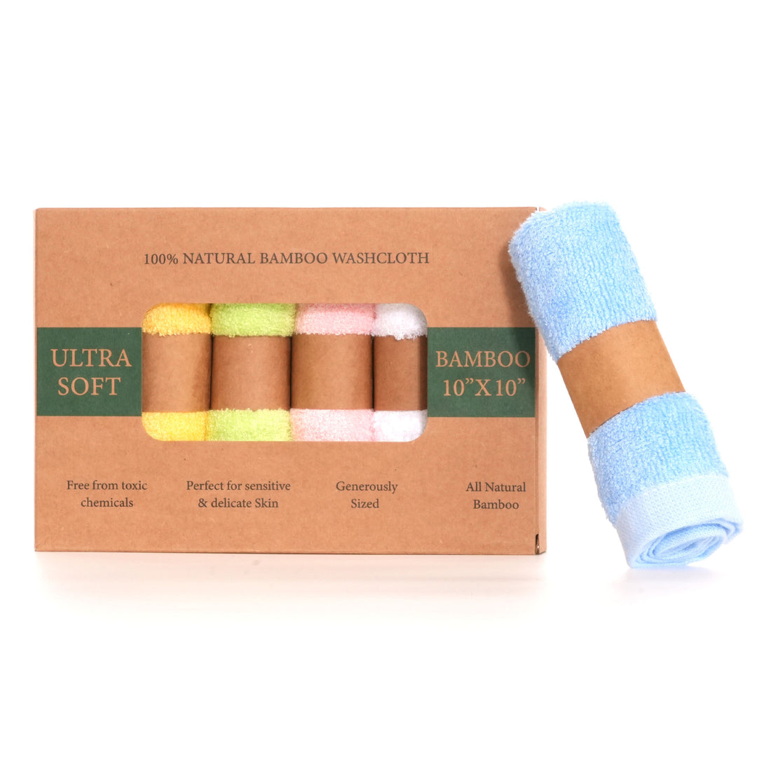 Bamboo fiber towels, 6-piece set, absorbent