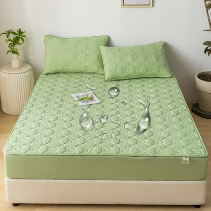 Waterproof fitted sheet, 180 cm, washable