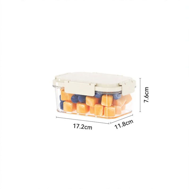 Fresh-keeping box with cooling element and drip tray