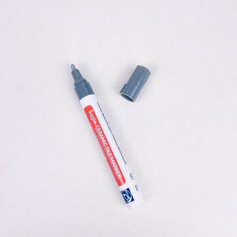 Grout pen for ceramic tiles in various colors