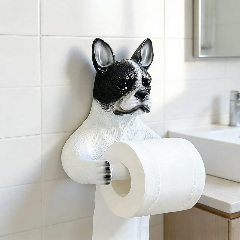 Bulldog Towel Holder, Wall Mount