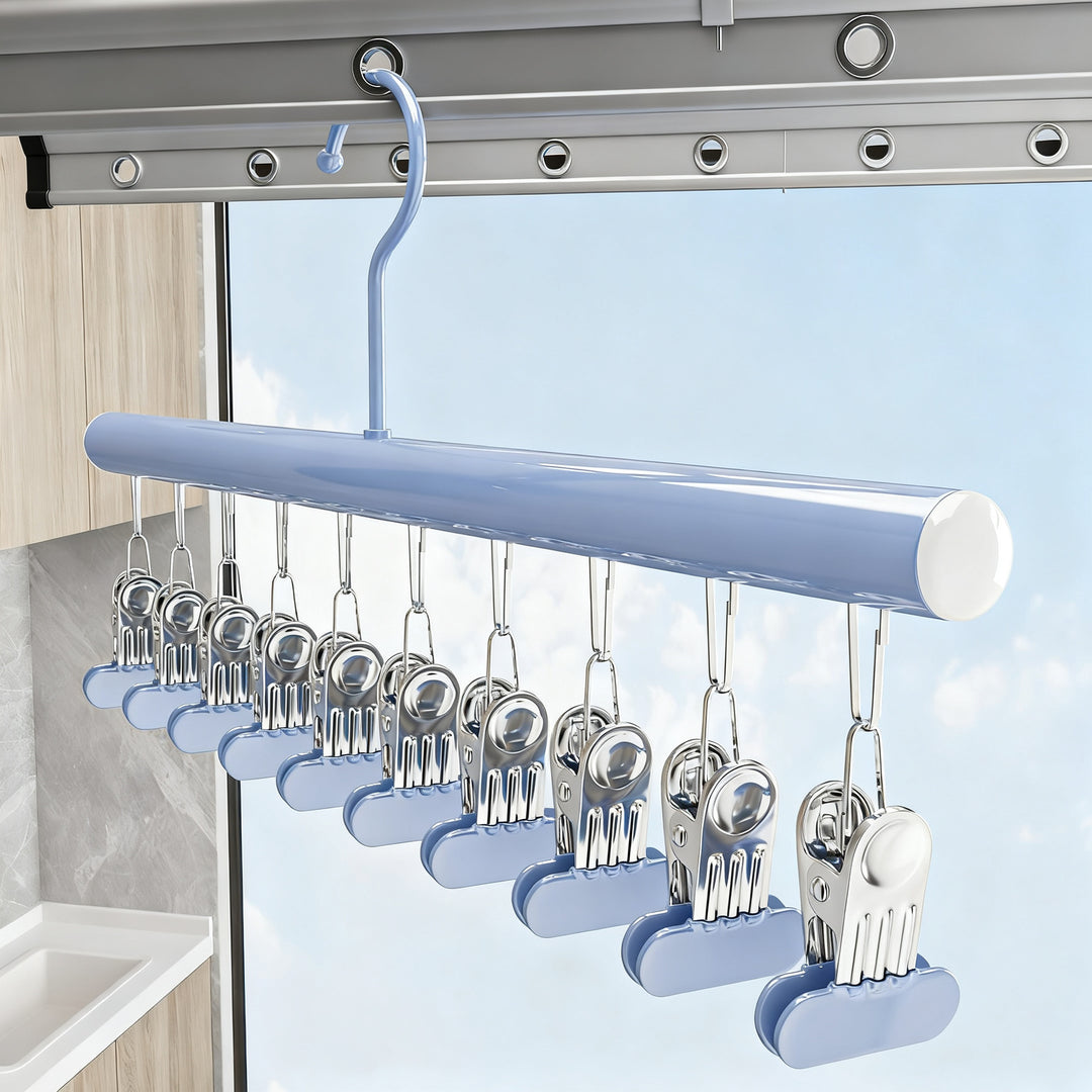 Clothespins made of stainless steel, wide version