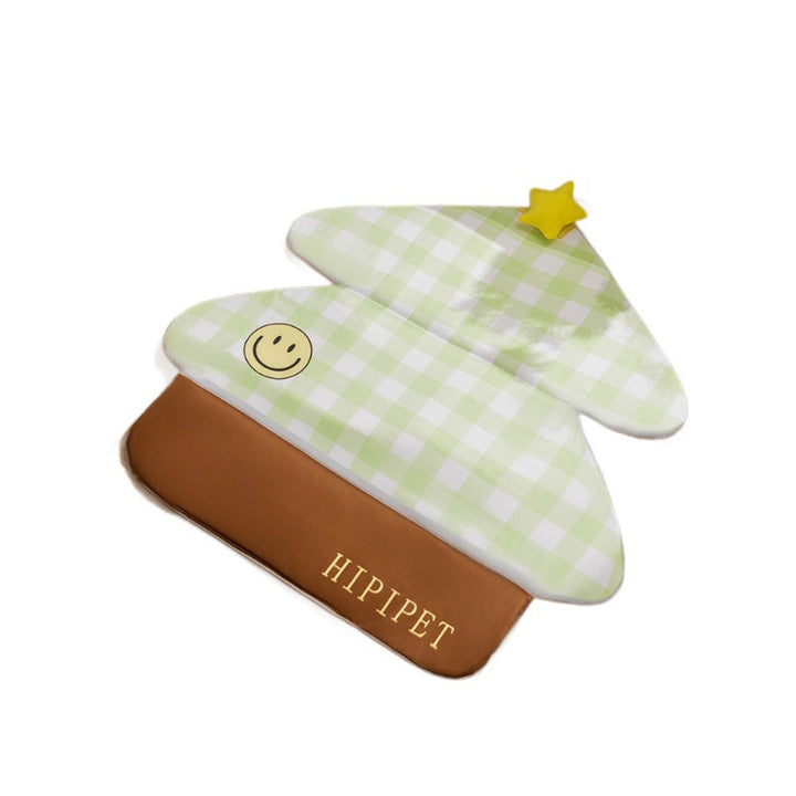 Breathable dog mat with star pattern