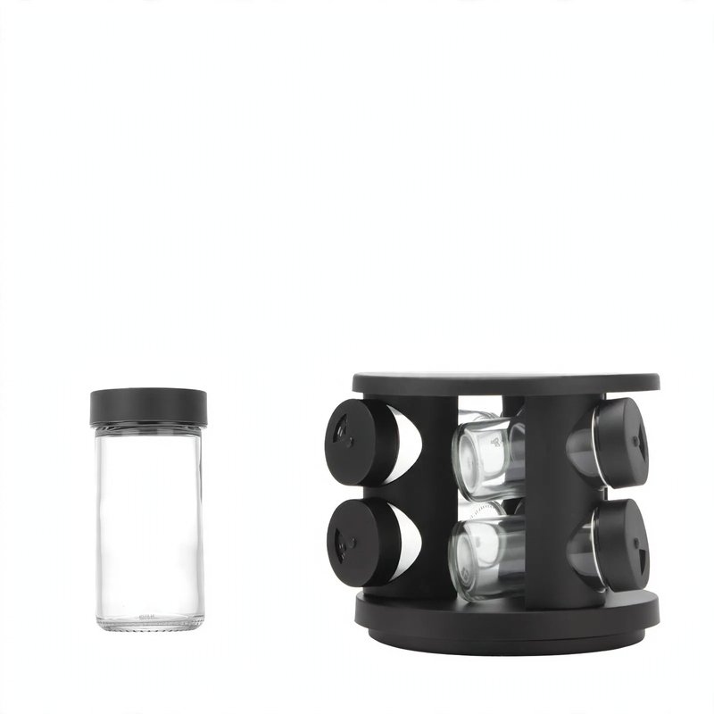 Rotatable coffee capsule organizer made of steel