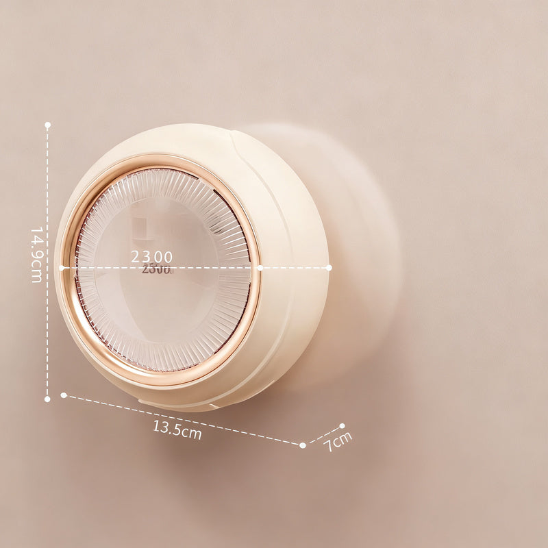 Cling film dispenser with suction cup