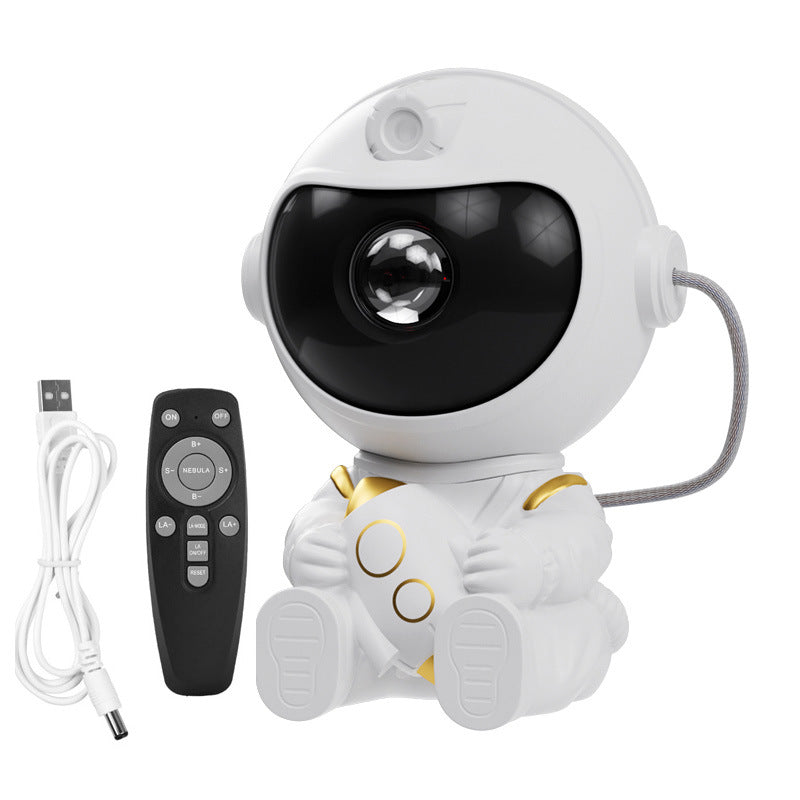 Star projector with astronaut design