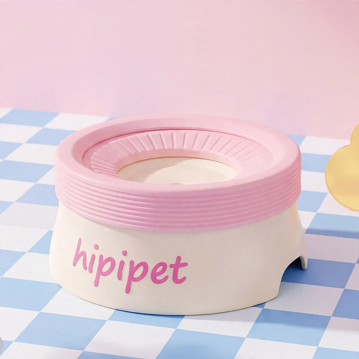 Automatic water and food bowl for cats and dogs