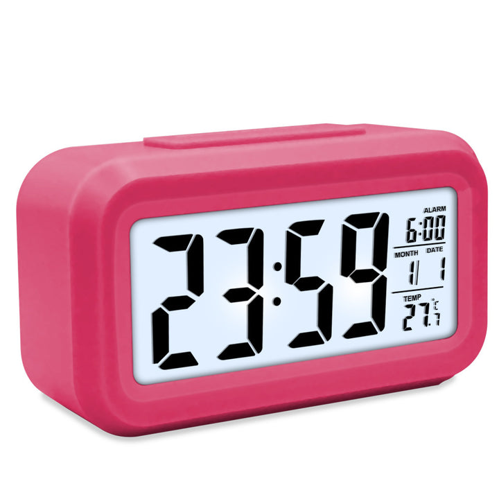 Digital Alarm Clock Light with LED Display