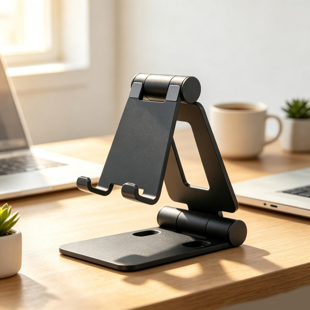 Handy holder tripod with height adjustment