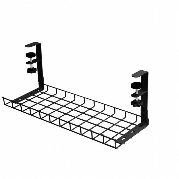 Cable duct for desk, PVC, no assembly