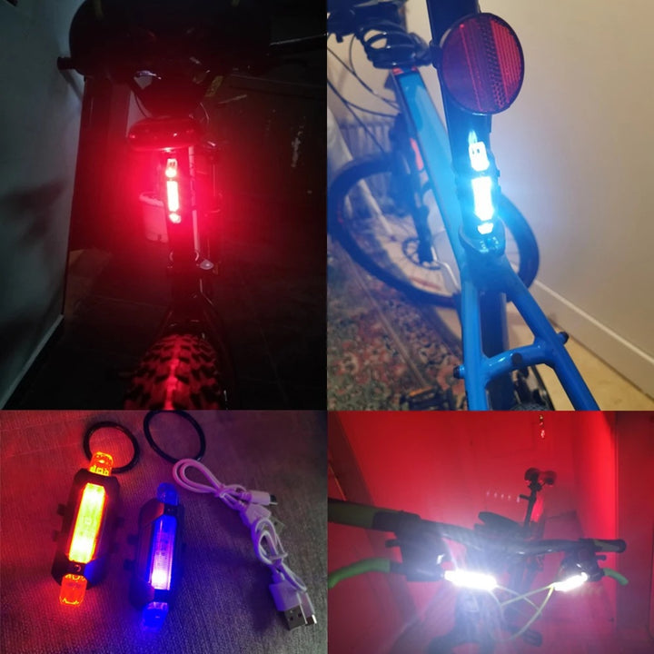 USB bike lighting front
