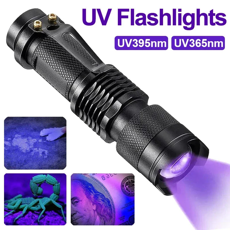 Stornfield | UV LED Flashlight - Ultraviolet Inspection Lamp for Pet Urine & Stain Detection