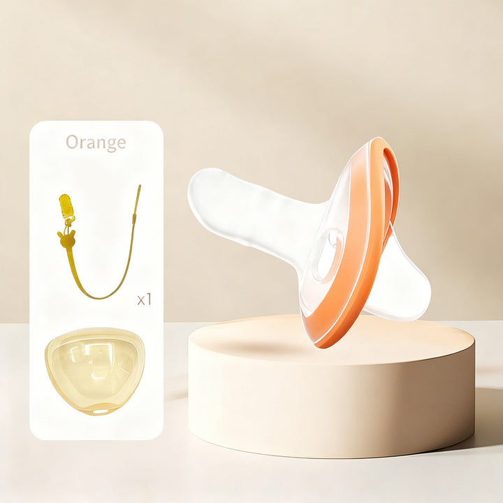 Silicone pacifier, 0–6 months